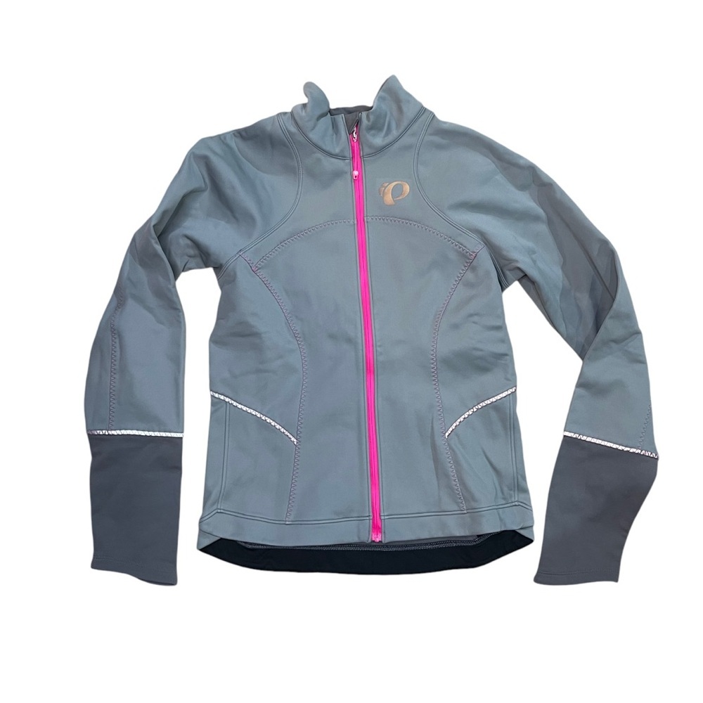 Pearl Izumi Women's Gray and Pink Ski Jacket